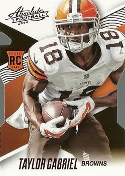 2014 Panini Absolute - Retail Red #104 Taylor Gabriel Front