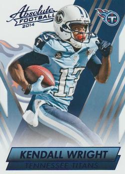 2014 Panini Absolute - Retail Blue #76 Kendall Wright Front