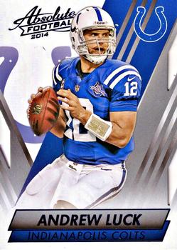 2014 Panini Absolute - Retail Blue #85 Andrew Luck Front