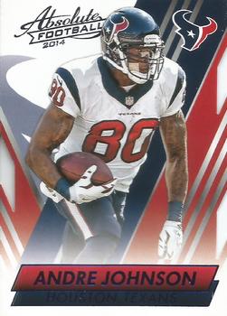 2014 Panini Absolute - Retail Blue #94 Andre Johnson Front