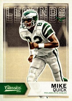 2016 Panini Classics #187 Mike Quick Front