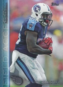2015 Topps Field Access - Blue #4 Terrance West Front