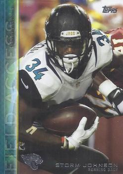 2015 Topps Field Access - Blue #7 Storm Johnson Front