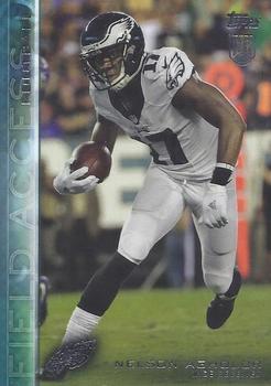 2015 Topps Field Access - Blue #55 Nelson Agholor Front