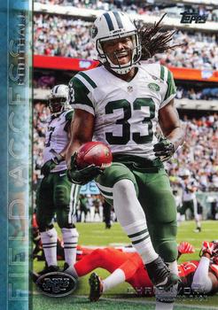 2015 Topps Field Access - Blue #176 Chris Ivory Front