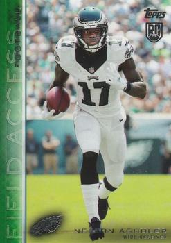 2015 Topps Field Access - Green #56 Nelson Agholor Front