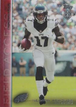2015 Topps Field Access - Red #113 Nelson Agholor Front