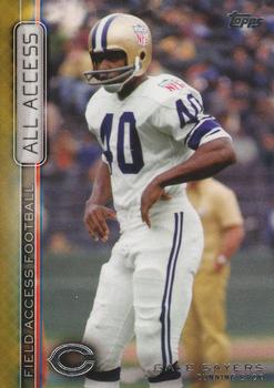 2015 Topps Field Access - All Access Gold #AAA-GS Gale Sayers Front