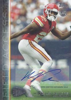 2015 Topps Field Access - Autographs #35 Marcus Peters Front