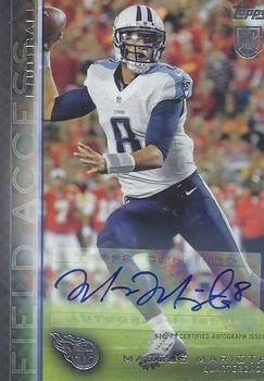 2015 Topps Field Access - Autographs #90 Marcus Mariota Front