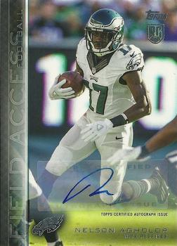 2015 Topps Field Access - Autographs #113 Nelson Agholor Front