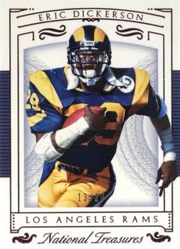 2015 Panini National Treasures - Jersey Number Red #36 Eric Dickerson Front
