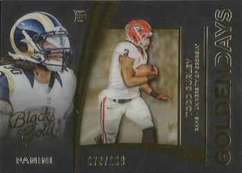 2015 Panini Black Gold - Golden Days #GDA-34 Todd Gurley Front