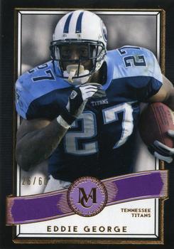 2015 Topps Museum Collection - 60th Anniversary Amethyst #84 Eddie George Front