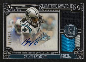 2015 Topps Museum Collection - Signatures Swatches Dual Relic Autographs #SSDR-KB Kelvin Benjamin Front