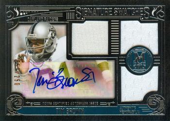 2015 Topps Museum Collection - Signatures Swatches Triple Relics #SSTR-TB Tim Brown Front