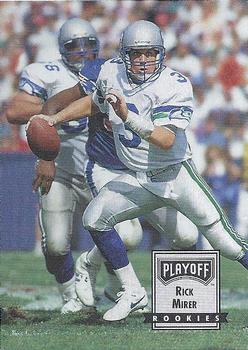 1993 Playoff Contenders - Promos #III Rick Mirer Front
