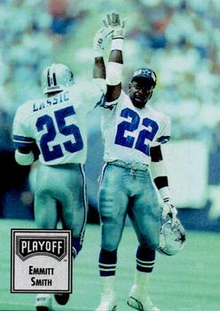 1993 Playoff Contenders - Promos #VI Emmitt Smith Front