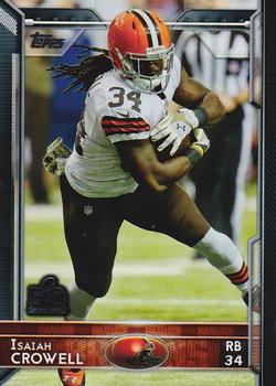 2015 Topps - Super Bowl 50 #74 Isaiah Crowell Front