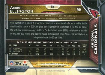 2015 Topps - Super Bowl 50 #86 Andre Ellington Back