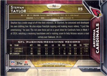 2015 Topps - Super Bowl 50 #96 Stepfan Taylor Back