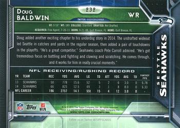 2015 Topps - Super Bowl 50 #232 Doug Baldwin Back