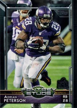 2015 Topps - Super Bowl 50 #329 Adrian Peterson Front
