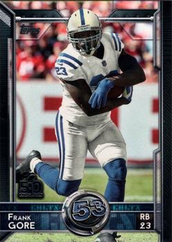 2015 Topps - Super Bowl 50 #354 Frank Gore Front
