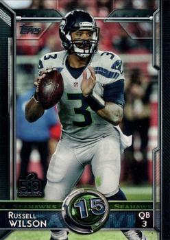 2015 Topps - Super Bowl 50 #366 Russell Wilson Front