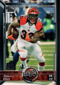 2015 Topps - Super Bowl 50 #370 Jeremy Hill Front