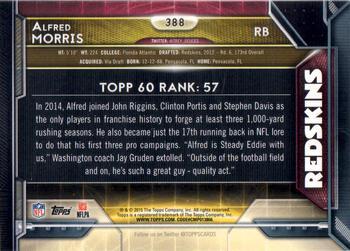 2015 Topps - Super Bowl 50 #388 Alfred Morris Back