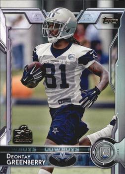 2015 Topps - Super Bowl 50 #404 Deontay Greenberry Front