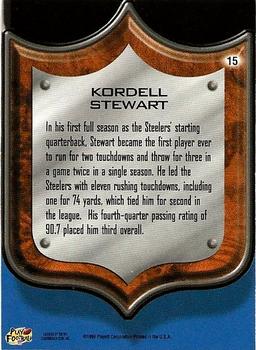1998 Playoff Prestige Retail - Best of the NFL #15 Kordell Stewart Back