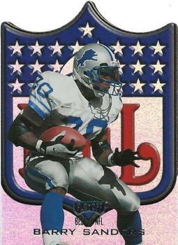 1998 Playoff Prestige SSD Hobby - Best of the NFL Die Cut #4 Barry Sanders Front