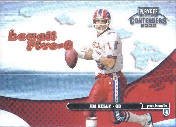 2000 Playoff Contenders - Hawaii 5-O #H50-3 Jim Kelly Front