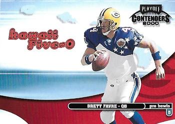 2000 Playoff Contenders - Hawaii 5-O #H50-14 Brett Favre Front