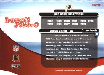 2000 Playoff Contenders - Hawaii 5-O #H50-49 Bruce Smith Back