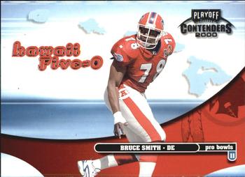 2000 Playoff Contenders - Hawaii 5-O #H50-49 Bruce Smith Front
