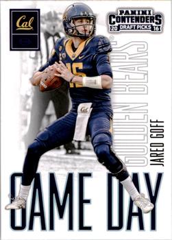 2016 Panini Contenders Draft Picks - Game Day Tickets #2 Jared Goff Front