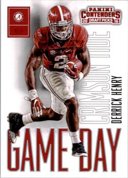 2016 Panini Contenders Draft Picks - Game Day Tickets #8 Derrick Henry Front