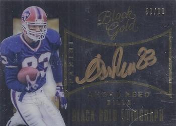 2015 Panini Black Gold - Black Gold Autograph #BGA-AR Andre Reed Front