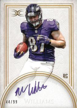 2015 Topps Definitive Collection - Definitive Rookie Autographs #DRA-MW Maxx Williams Front