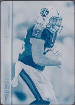 2015 Topps Field Access - Printing Plates Cyan #4 Terrance West Front