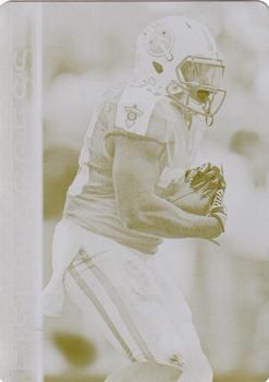 2015 Topps Field Access - Printing Plates Yellow #4 Terrance West Front