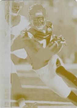 2015 Topps Field Access - Printing Plates Yellow #81 Roddy White Front