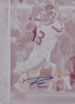 2015 Topps Field Access - Autographs Printing Plates Magenta #143 Russell Wilson Front