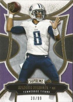 2015 Topps Supreme - Violet #70 Marcus Mariota Front
