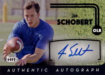 2016 SAGE HIT - Autographs #A8 Joe Schobert Front