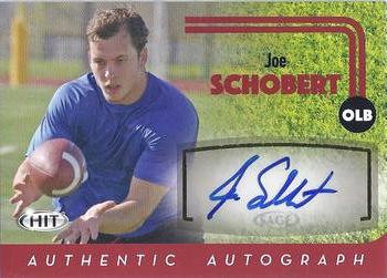 2016 SAGE HIT - Autographs Red #A8 Joe Schobert Front