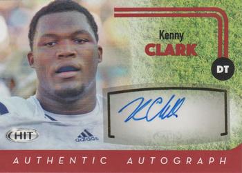 2016 SAGE HIT - Autographs Red #A21 Kenny Clark Front